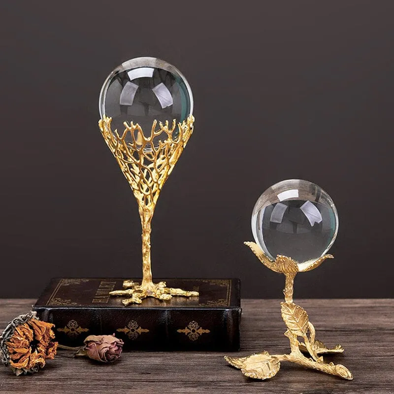 Modern Metal Crystal Ball Crafts