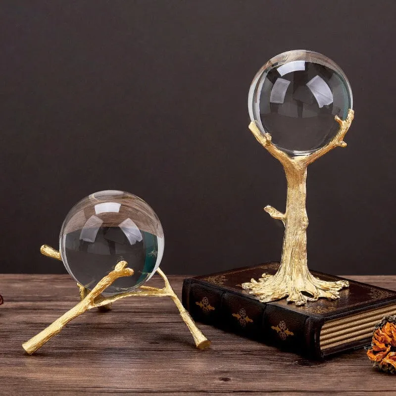 Modern Metal Crystal Ball Crafts