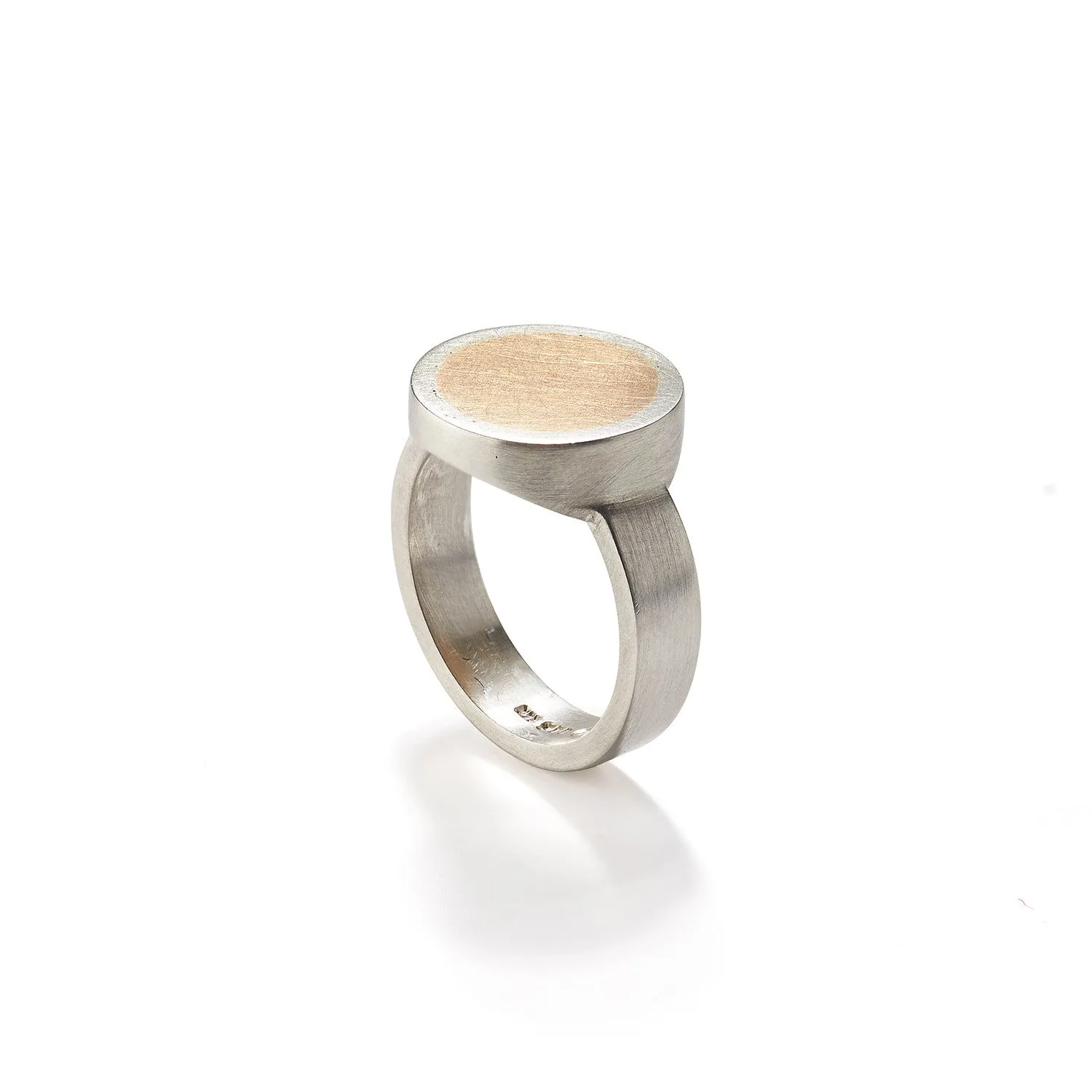 Modern Mixed Metal Ring