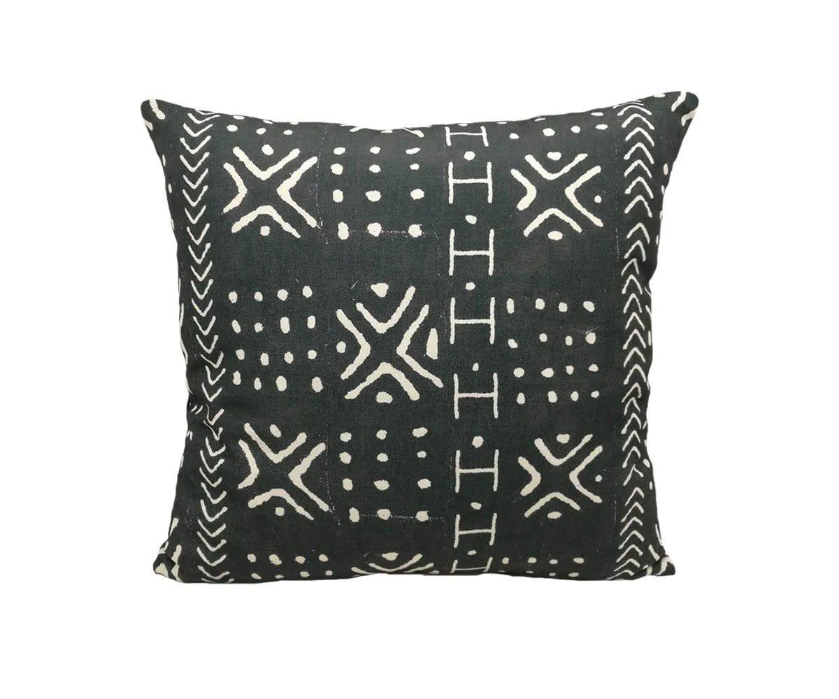 Modern Mudcloth Pillow Cover