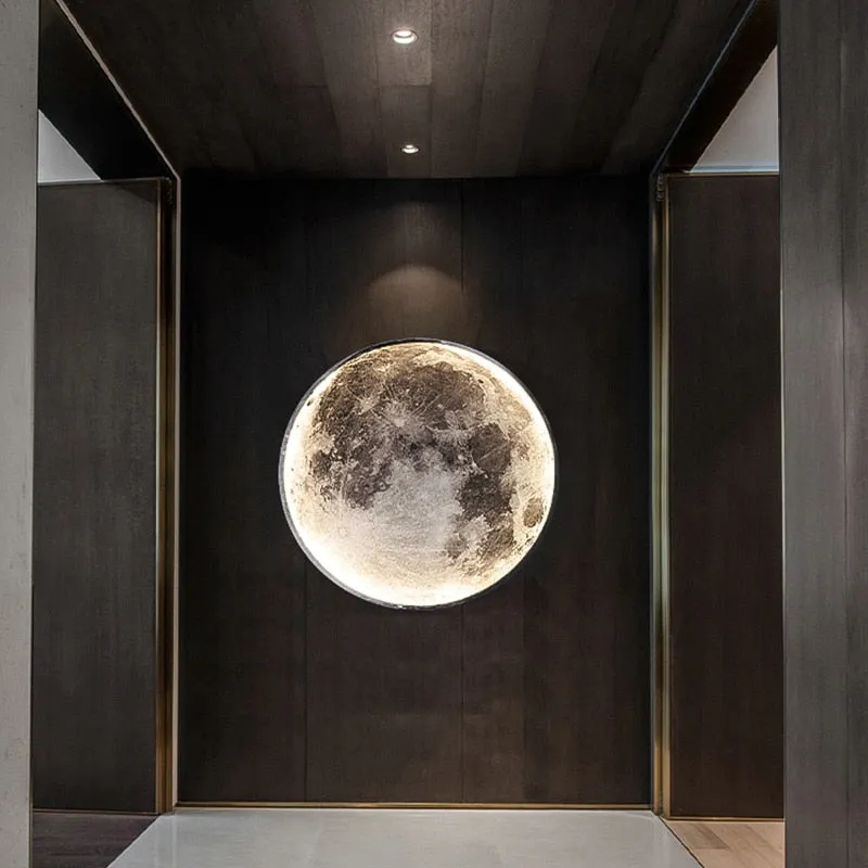 Modern Wall Moon Lamp