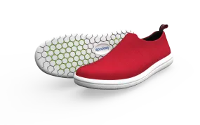 Narrow Urban Sneakers - Red