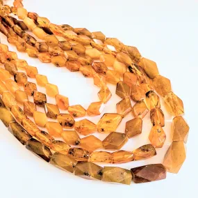 Natural Baltic Amber Faceted