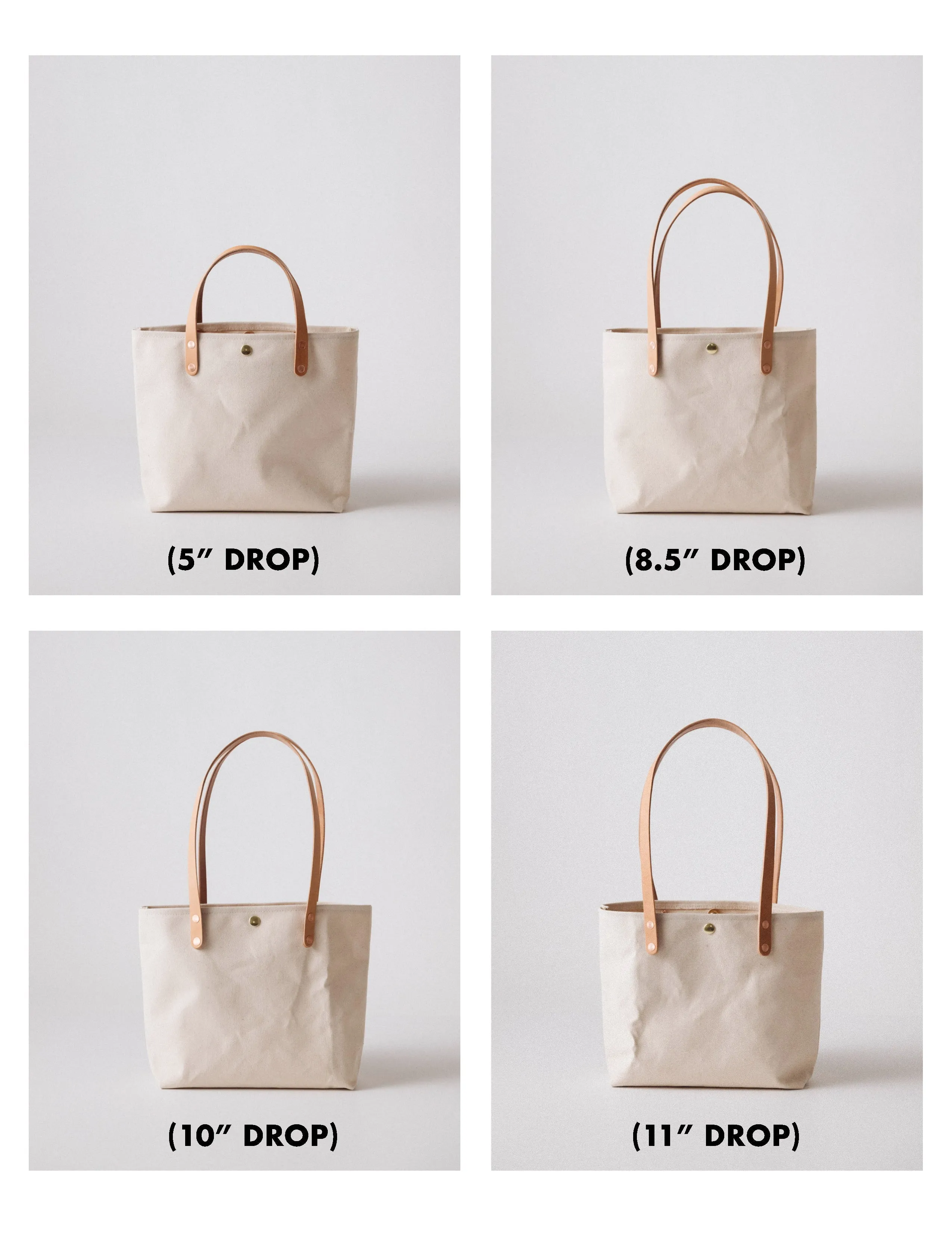 Natural Canvas Mini Tote