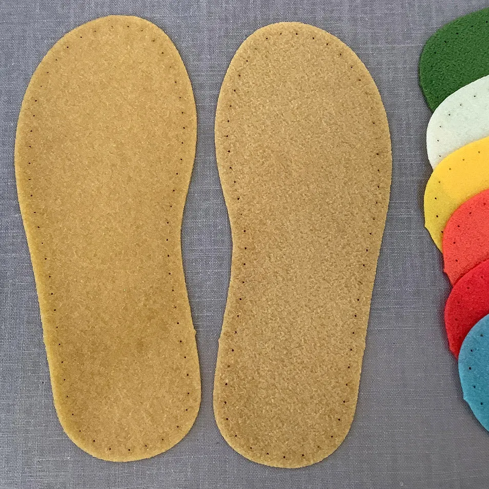 Natural Crepe Rubber Soles