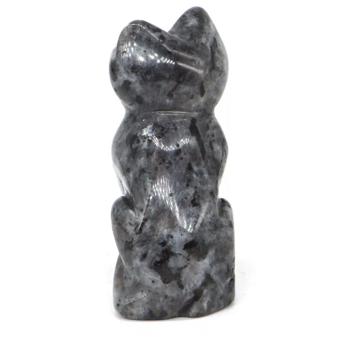 Natural Larvikite Gemstone Cat