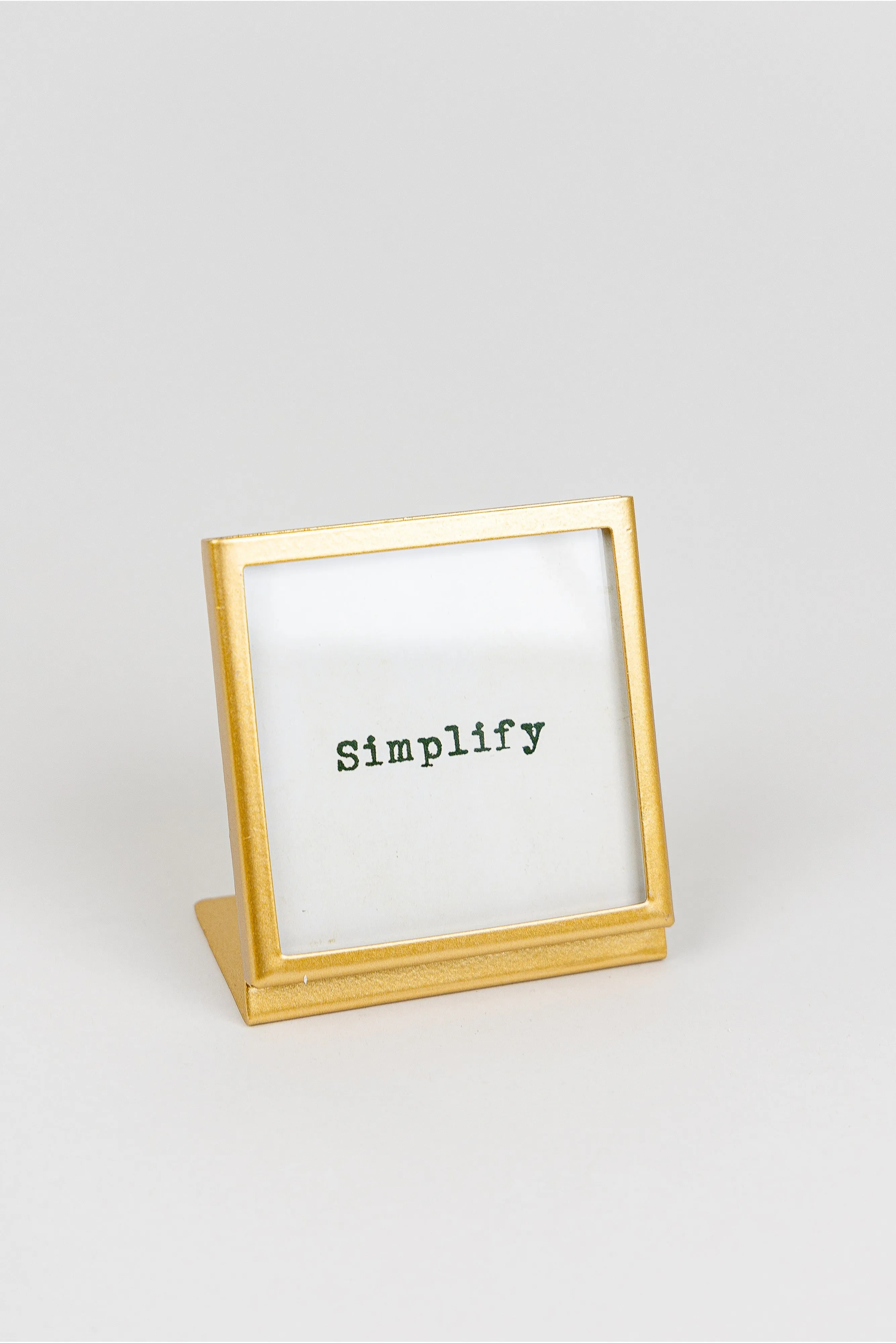 Positivity Gold Picture Frame