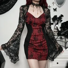 "Bloody Night" Slim Dress