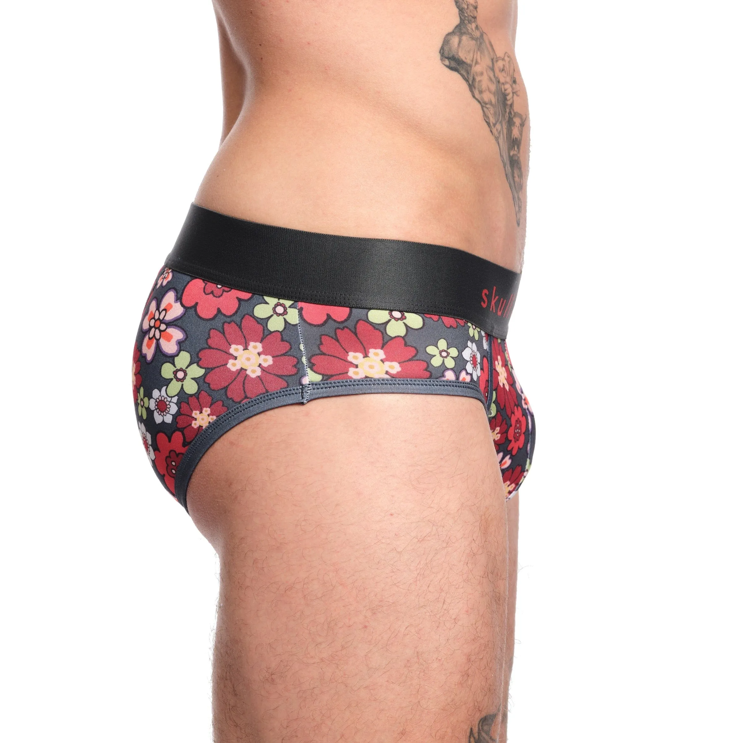 Retro Floral Brief