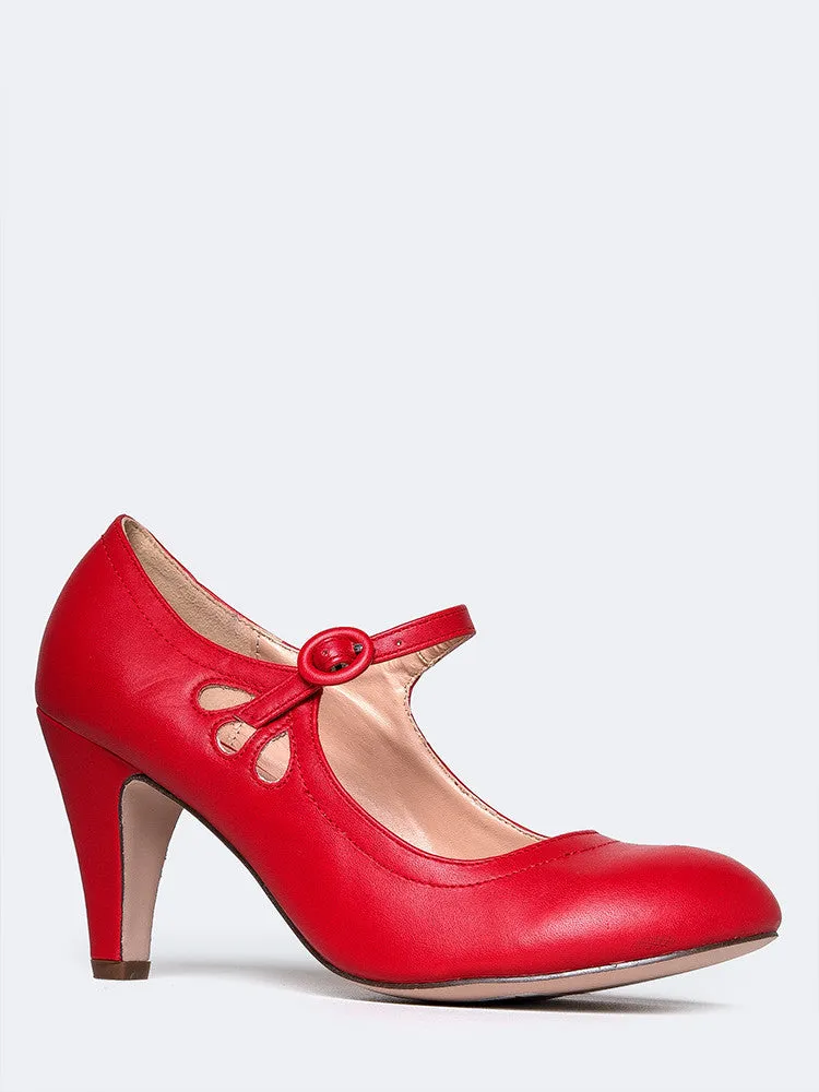 Retro Mary Jane Pumps