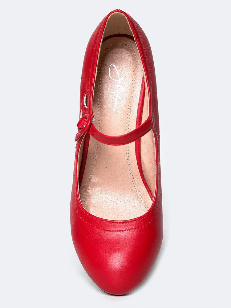 Retro Mary Jane Pumps