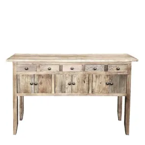 RUSTIC ELM CONSOLE