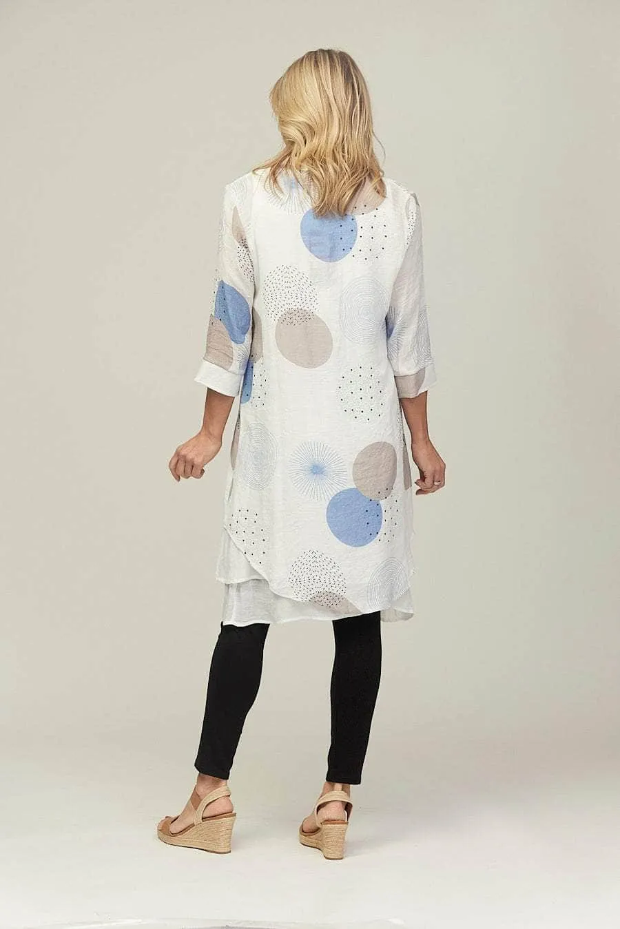 Saloos Triple-Layered Shirt Dress