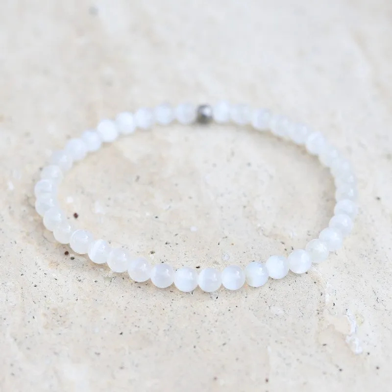 Selenite Delicate Bracelet