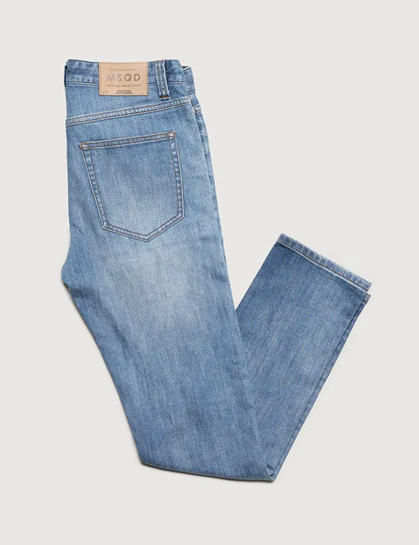 Slim Fit Denim - Vintage Blue