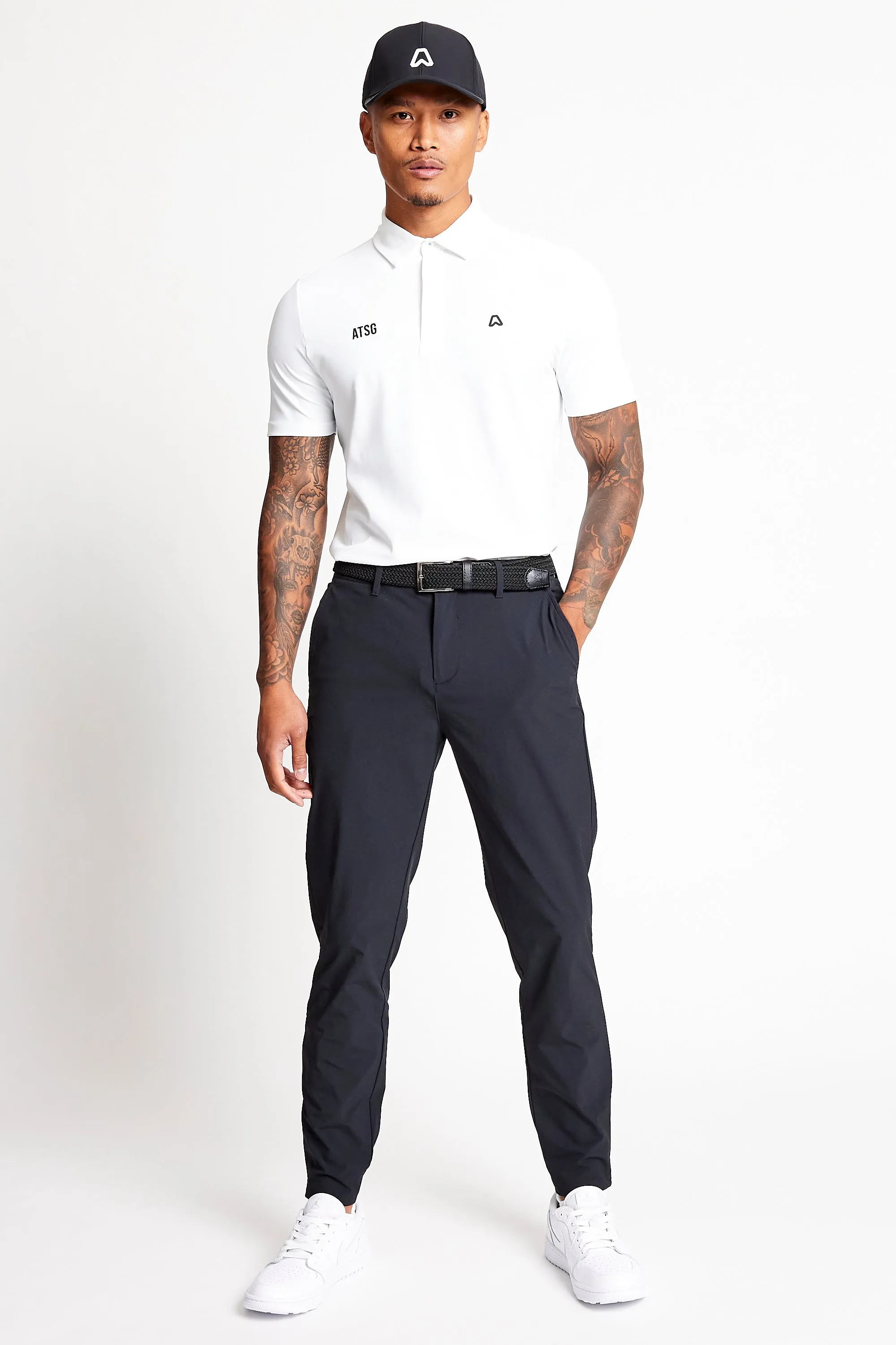 Slim Fit Polo  - Chalk White