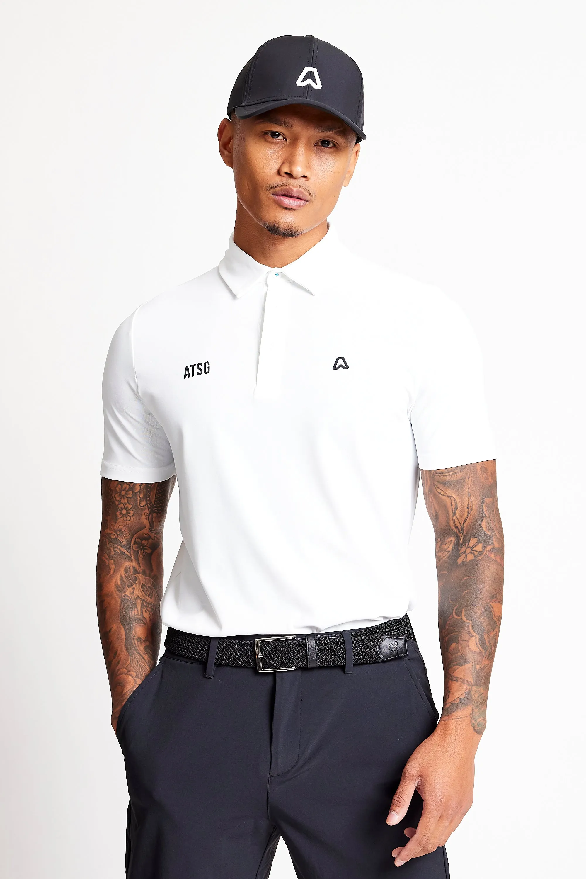 Slim Fit Polo  - Chalk White