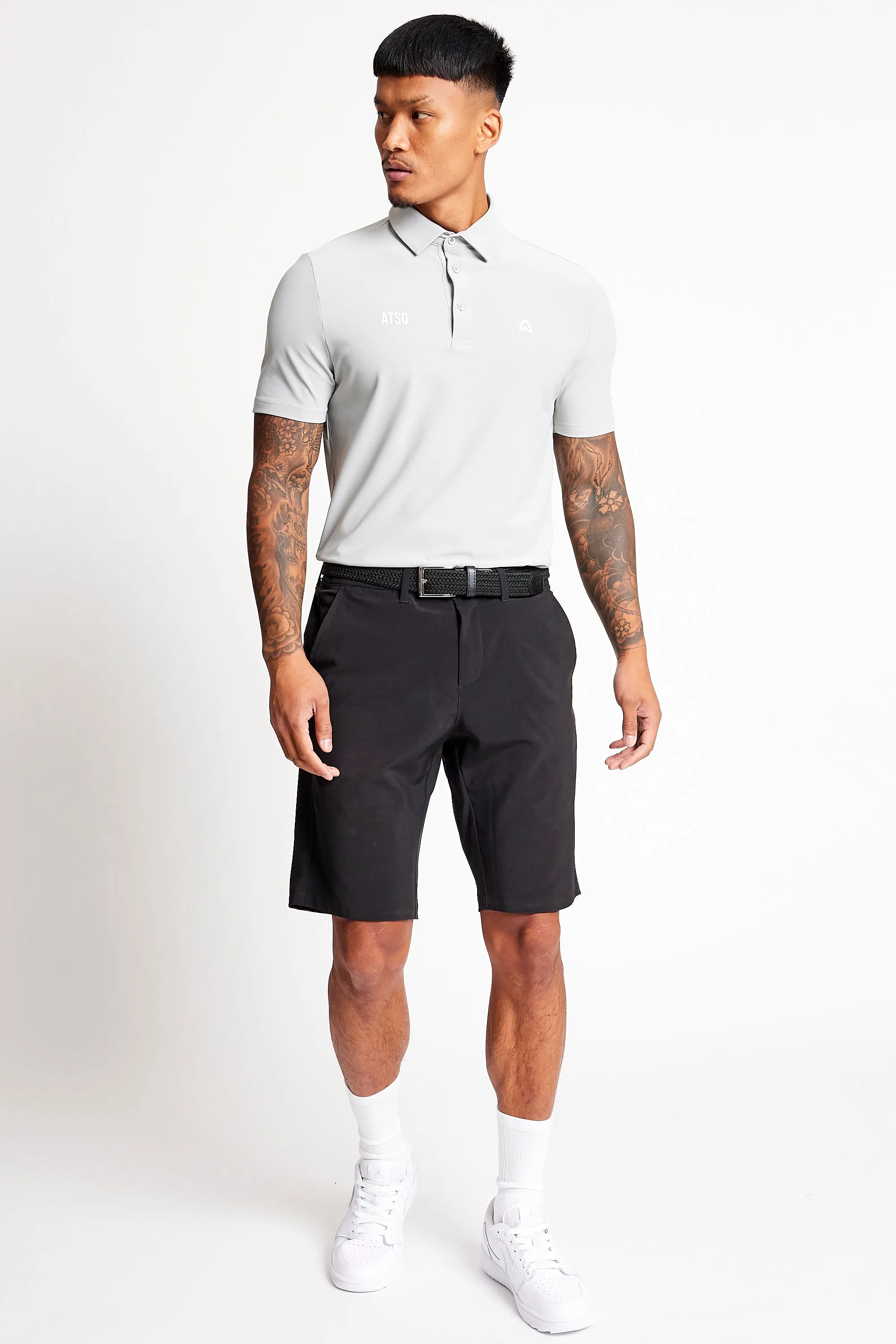 Slim Fit Polo  - Driver Grey