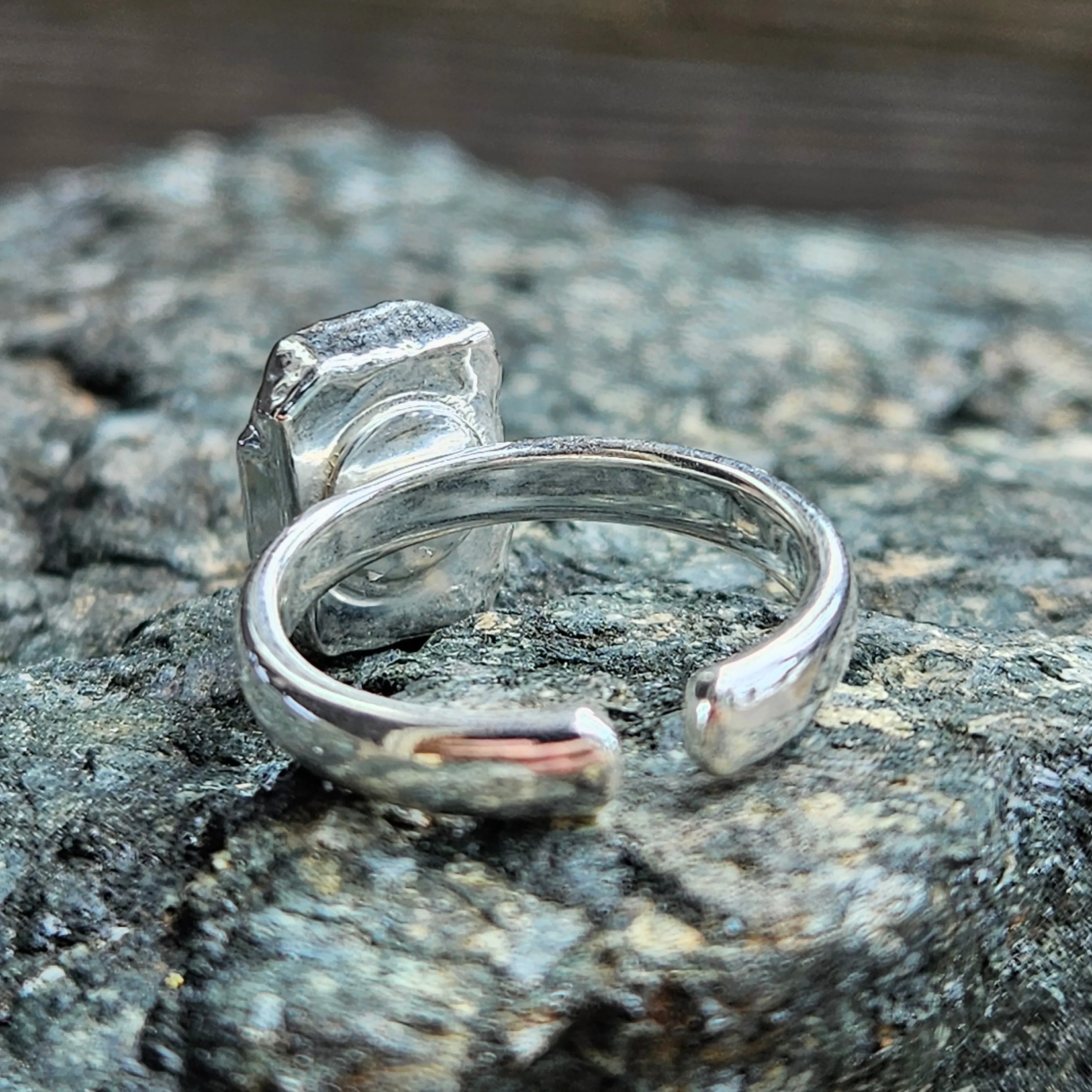 Sodalite Rustic Elegance Ring