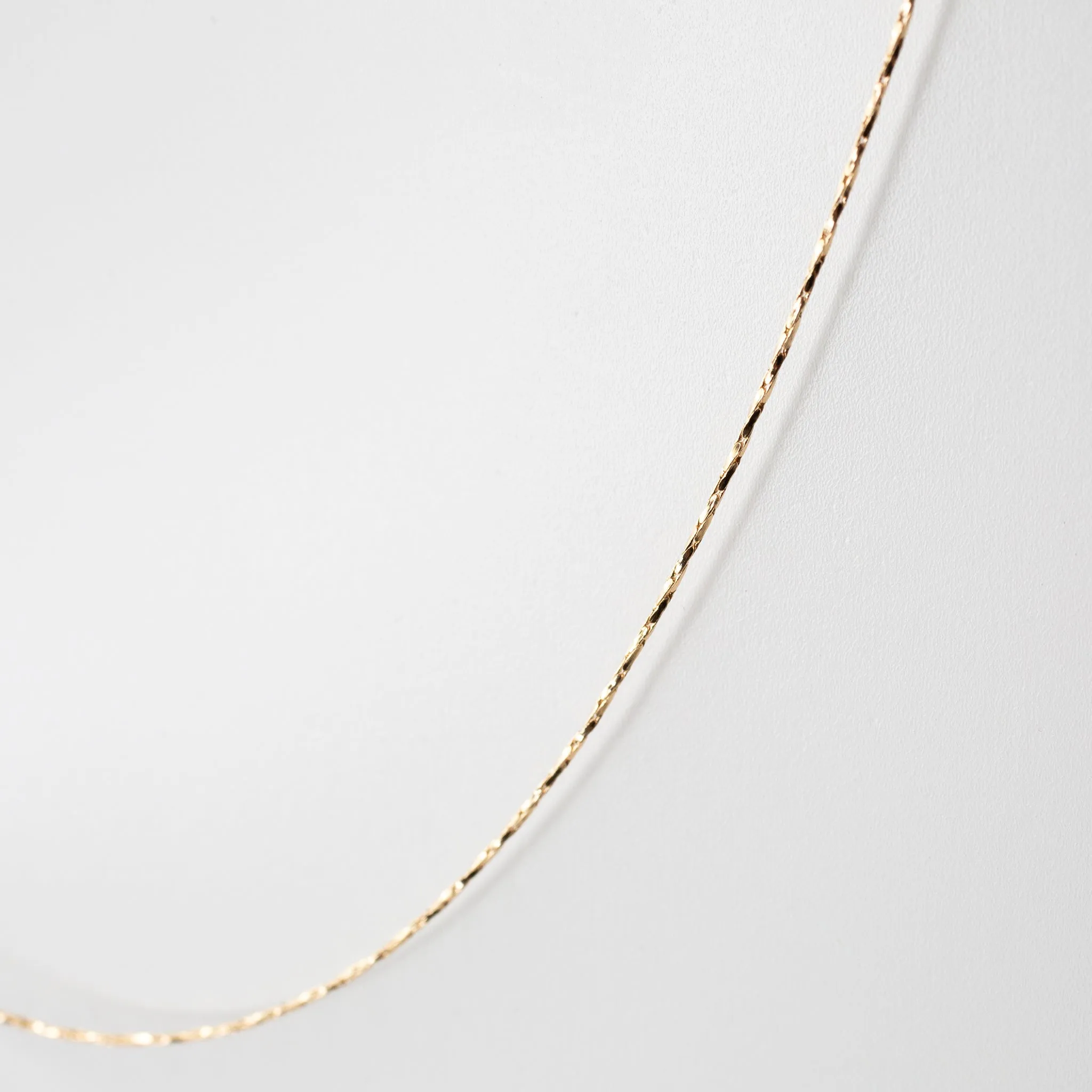 Sofia Diamond Cut Fluid Chain Necklace