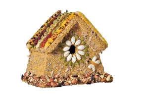 The Rustic Wren Bird Seed Cottage