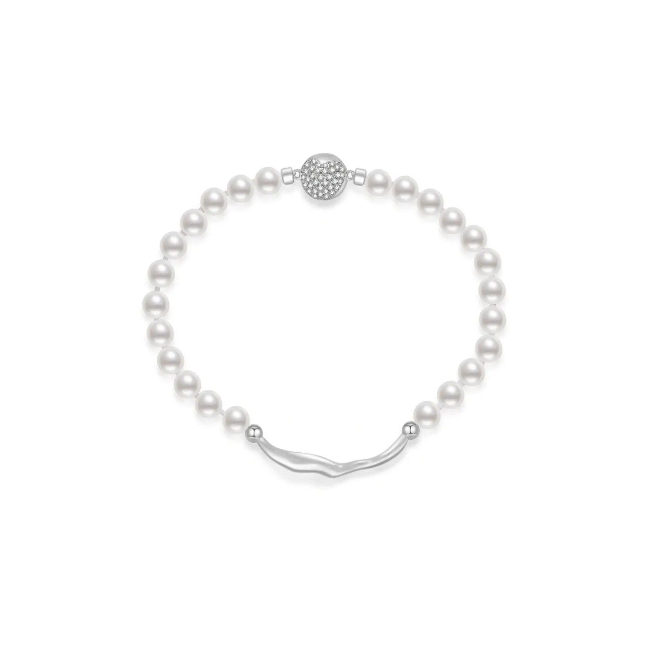 Top Grade Freshwater Pearl Bracelet WB00192 | FLUID