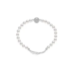 Top Grade Freshwater Pearl Bracelet WB00192 | FLUID