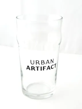 Urban Artifact Logo Pint Glass