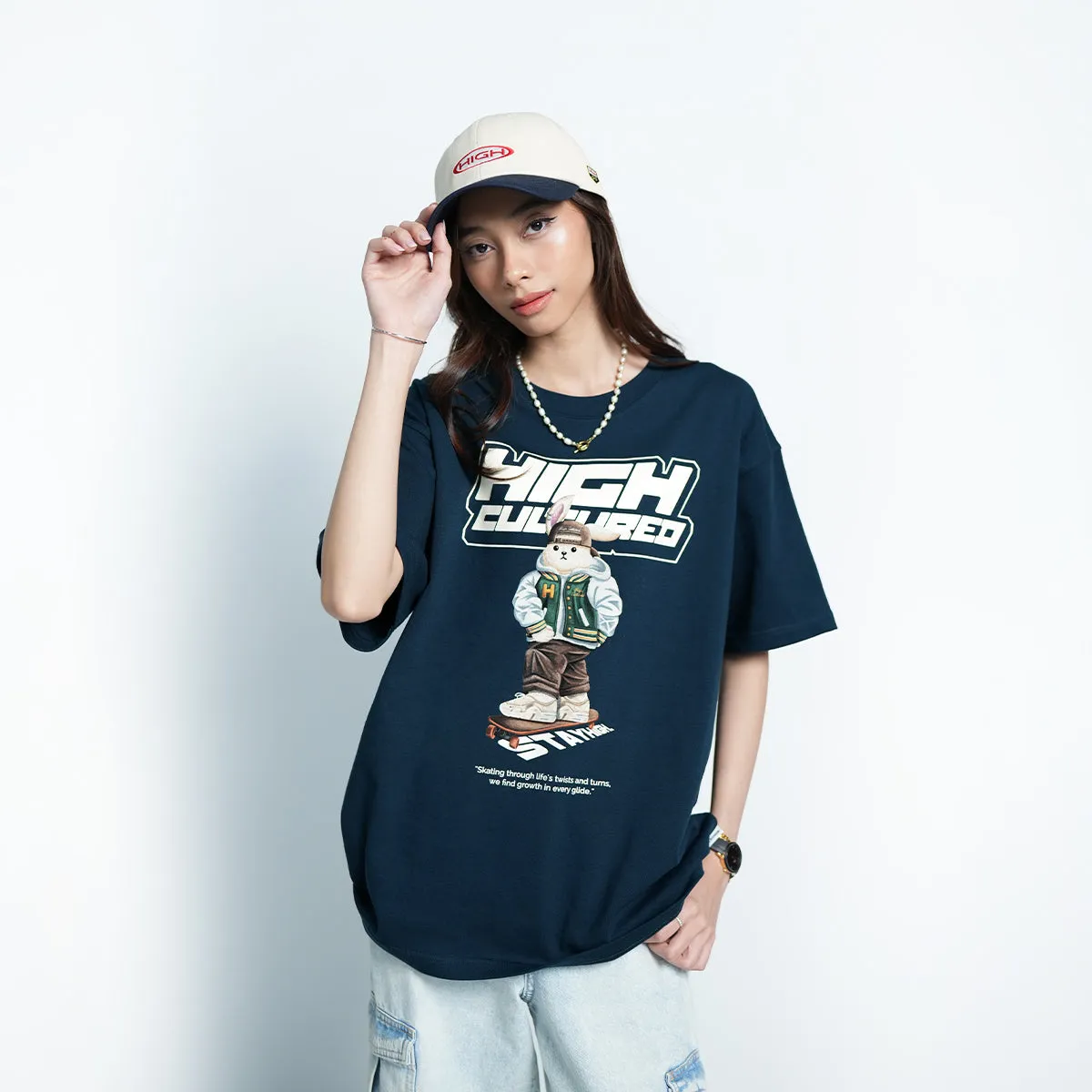 “Urban Skater” Ichigo Loose Tee - 1014