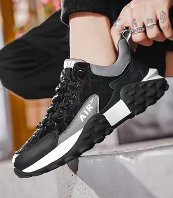 Stylish Black Urban Stride F32 Sneakers - Enhanced Title