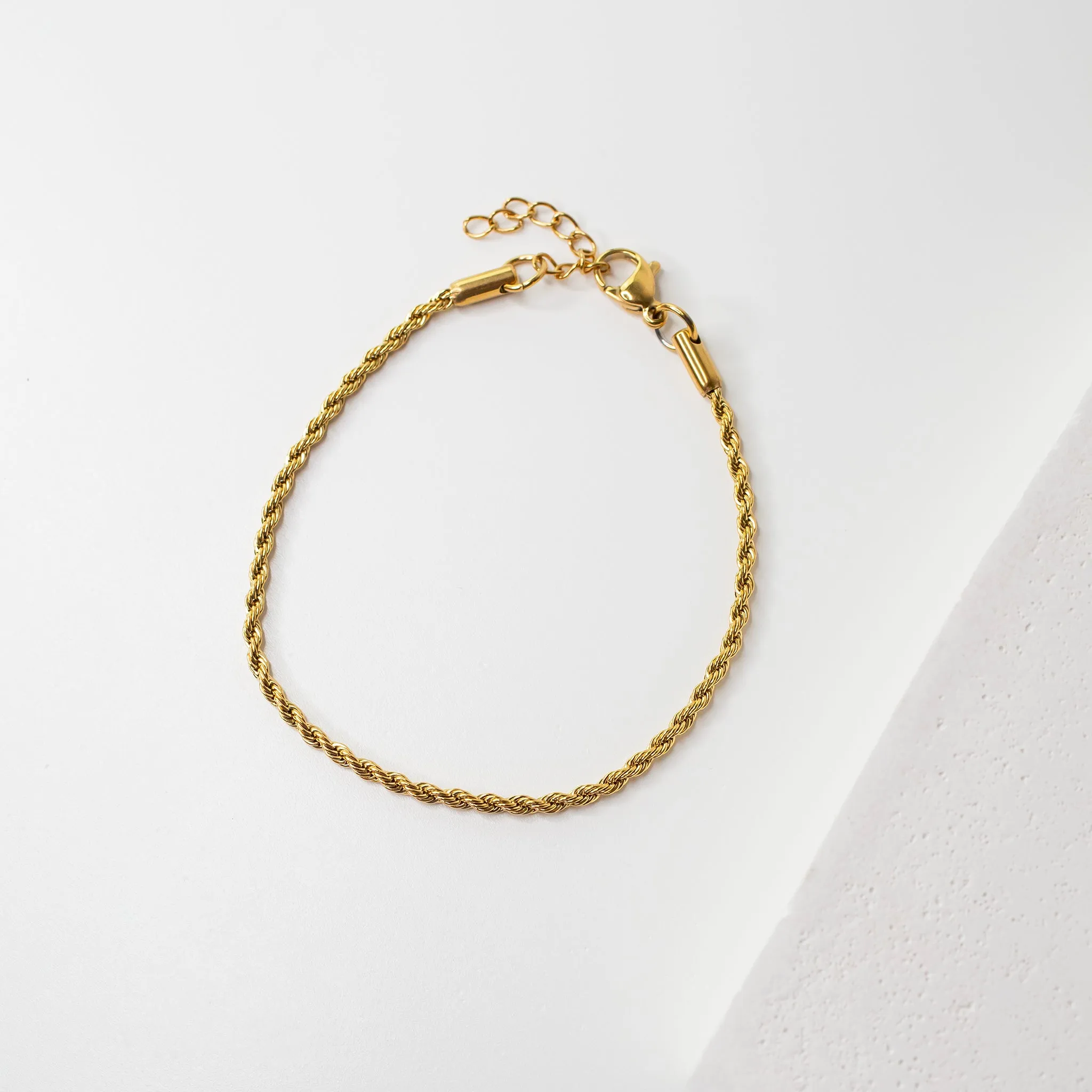 Waterproof Bianca Delicate Rope Chain Bracelet